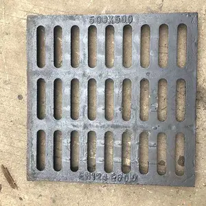 400x700的雨水井篦子 球墨铸铁沟盖板 水表井排水沟盖板 密封性强