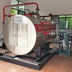 0.3吨电蒸汽锅炉 300kg蒸汽 240kw电锅炉 生产建筑材料 45℃加热