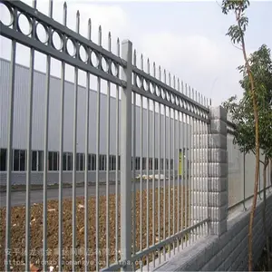 学校院墙栏杆 别墅围墙围栏 方管栏杆厂家