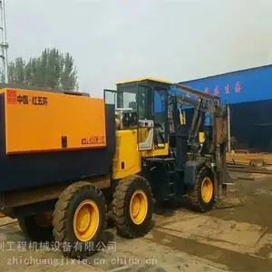 智创围栏打桩机_装载式护栏打桩机_公路波形打桩机批发供应