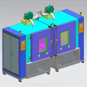 二合一电池模块环境测试箱单体环境箱二次元冷冻系统高低温试验箱
