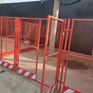 临边防护栏杆 深基坑防护栏杆 恺嵘可定制 钢管临边防护栏杆