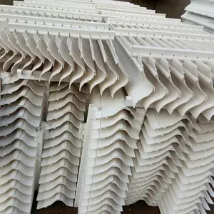 V型带钩除雾器 高度170mm片距可选 脱硫塔烟雾分离器PP材质