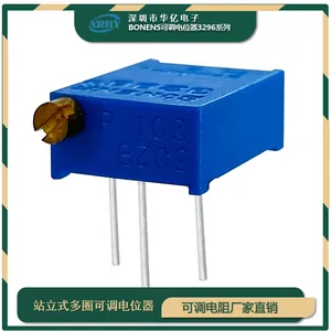 国产3296P全系列侧调电位器 多圈精密直插电阻器 BONENS厂家直销