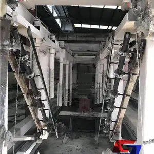 江苏圣灿加气混凝土切割机摆动框改造 框架摆动 气缸张紧