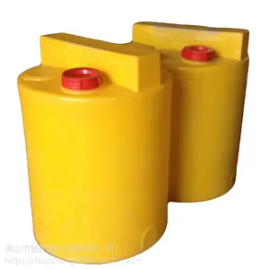 广东圆形加药箱6000L 水处理加药箱PE塑料加药桶0.6吨