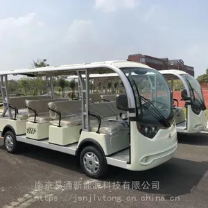 专业维修南京景区电动观光车供应绿通8座游览车
