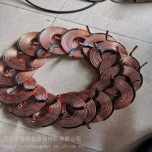 金铜都厂家批发t2紫铜盘管*按摩仪器专用高导电率盘管现货