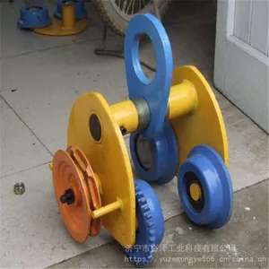 厂家批发手拉手推单轨小车 单轨行车 吊运器工字钢滑车 手拉葫芦跑车