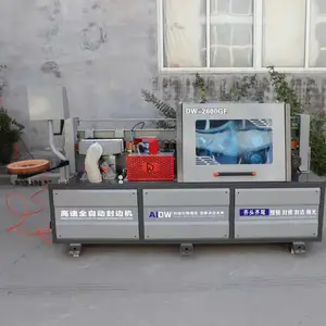 衣柜橱柜封边机 直线全自动修边怎么调试 安装视频