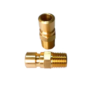 TLE2300/9.4/1/8模具运水快插水嘴 黄铜公接头1分牙模斯堡标准水咀