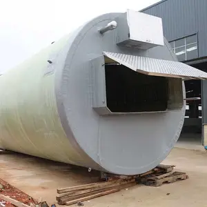 地埋式城市雨污水一体化玻璃钢预制提升泵站