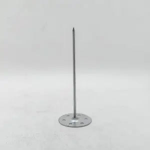 船用打孔底座保温钉胶水型保温针管道风管固定钉盖帽锁片现货