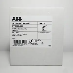 销售全新原装ABB小型时间继电器CT-MFS.21P通电断电