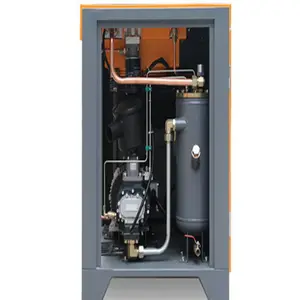 螺杆式空压机7.5kw 永磁变频37kw低音无油空气压缩机