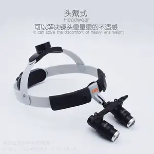 亚南4.0X5.0X6.0X高倍单向头戴式螺旋放大镜心外脑外神经外手术医用放大镜