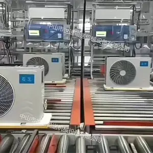 空调总装生产线 空调商检生产线 空调抽真空流水线 组装线