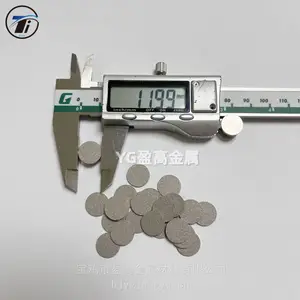 源头厂家定制钛粉末烧结滤片 半导体高纯气体过滤钛滤片