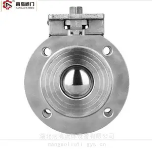 南高阀门供应 碳钢不锈钢材质超薄球阀Q71F-10P流体阻力小全通径
