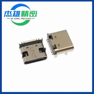 车载车充TYPE C16P电源充电器板上7.35前插后贴板镀金3U绿色黑色蓝色