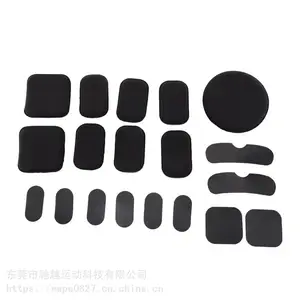eva冷压热压头盔内衬PE泡棉模压高密度海绵贴合绒布热压一体成型