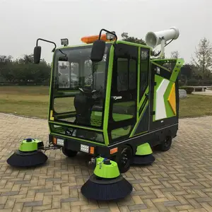 驾驶式电动扫地车清扫工厂道路垃圾环卫物业全封闭多功能扫地机