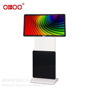 OBOO品牌自营55寸旋转液晶广告机180°旋转式竖屏横屏网络广告屏
