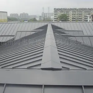 厂房屋面改造 25-430矮立双锁边金属屋面系统 1.0mm铝镁锰屋面板