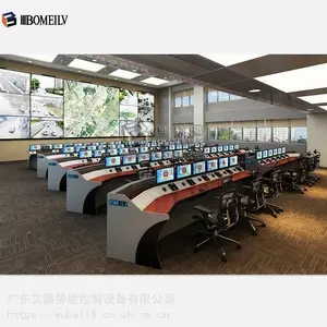监控中心中控桌 高端接警台品牌 定制控制桌尺寸