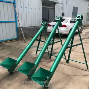 批发零售粉体蛟龙上料机 绞龙粉末提升机 159管螺旋上料机