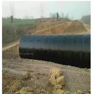 耐腐蚀弹性好 拼接式 道路河流地下管道钢波纹涵管