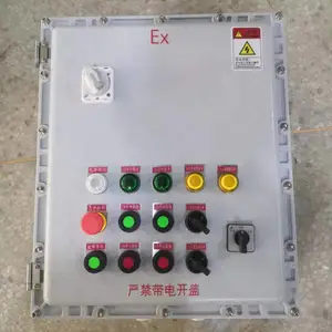 防爆触摸屏控制箱 防爆水泵控制箱 IICT6