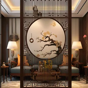 镜面/拉丝不锈钢屏风:不同表面的质感选择