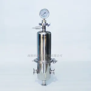 供应盛邦和不锈钢空气呼吸过滤器0.22微米微孔膜医用工业用***过滤器压缩空气过滤器