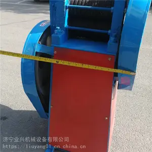 钢丝铁丝扎尖机电动 金属线材轧尖作业 有色金属线材加工轧头机