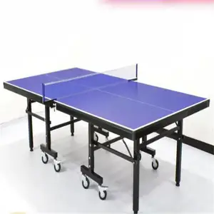 伊犁 可折叠乒乓球台 户外乒乓球桌 广场小彩虹球桌