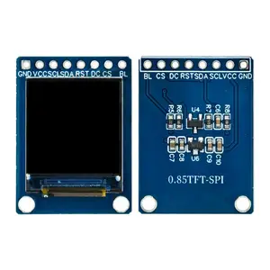 0.85寸TFT显示屏模块128x128分辨率GC9107全视角SPI接口彩屏