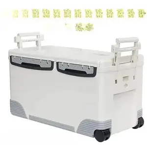华夏将军XC050白色50L带轮2-8度疫苗标本冷链保温箱
