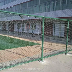 体育围网 学校体育场护网 菱形围栏网 勾网定制 深圳万兴达建材
