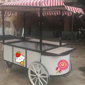 三轮小吃房车多功能早餐车手推餐车