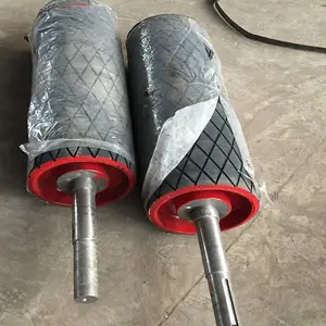 供应输送机驱动滚筒-给煤机驱动滚筒--给煤机包胶滚筒定制
