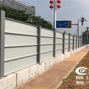 广州围挡板与钢板围墙的安装步骤一致