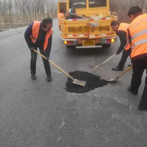供应北京昌平沥青冷补料 道路破损坑洞填补
