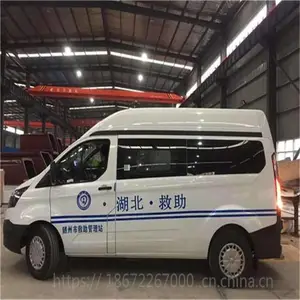 福特全顺自动挡 社会救助车 后舱玻璃制作不锈钢防护网