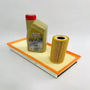 进口大众途锐机油两滤正常保养