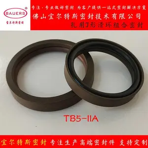 高压泵活塞孔用J形滑环式组合密封TB5-IIA车氏密封