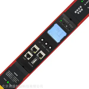 Aosens��ʢ16A 8λ����PDU��Դ����Զ�̼�� SNMPЭ��RS485����C13APN802