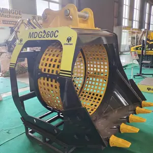 洗沙机 挖掘机用筛沙斗 水路两用