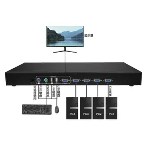 KVM 4 口 USB 切换器