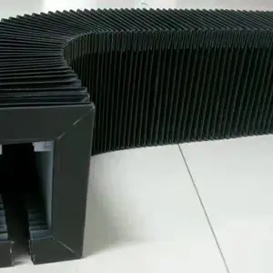 柔性风琴式伸缩帆布防护罩